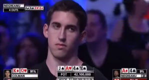 [Vídeo] Ele ganhou US$ 15 milhões jogando mas sua reação não foi a esperada